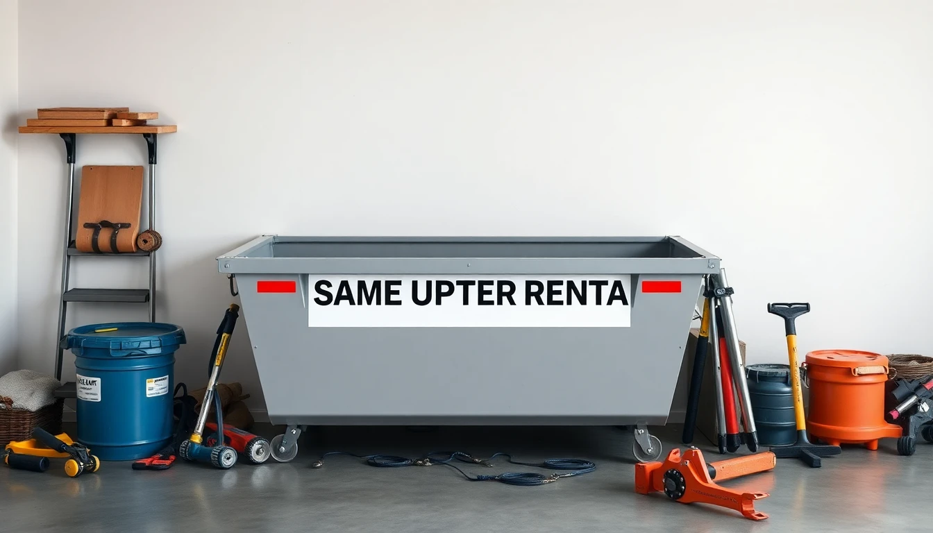 Same Day Dumpster Rental